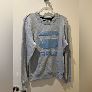 GSTAR MENS SMALL CREWNECK